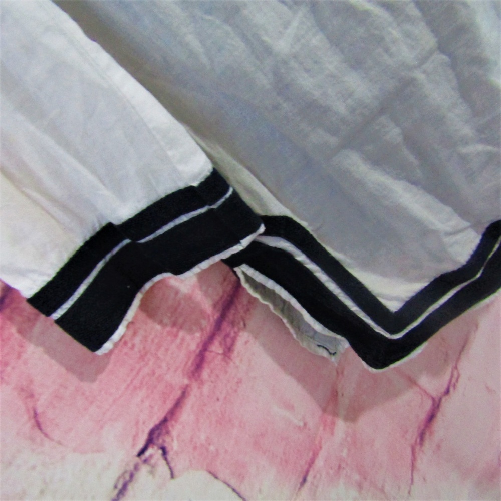 Venus Sheer Tunic Cover Up Black White Siz… - Picture 6 of 11